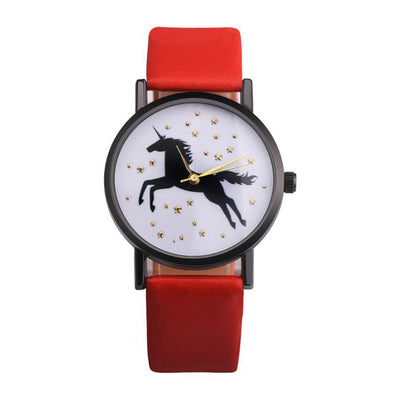 Gold Star Unicorn Wrist Watch