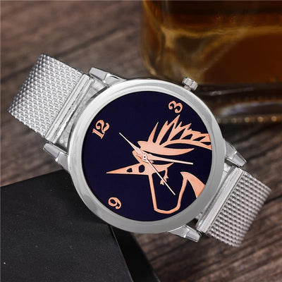 Unicorn Mesh Band Wristwatch