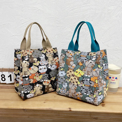 Cute Cat Pattern Bag