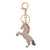 Crystal Rhinestone Unicorn Keychain