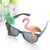 Funny Flamingo Beach Party Sunglasses