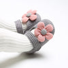 Soft Baby Flower Sole Crib Shoes