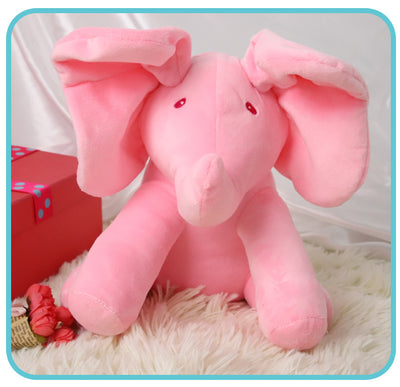 Baby Elephant With Music Plush Toy