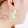 Cartoon Dinosaur Clay Earrings - Well Pick Review