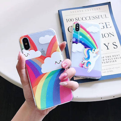 Rainbow Unicorn iPhone Case