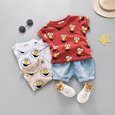 Cartoon Baby Boy Clothing Set