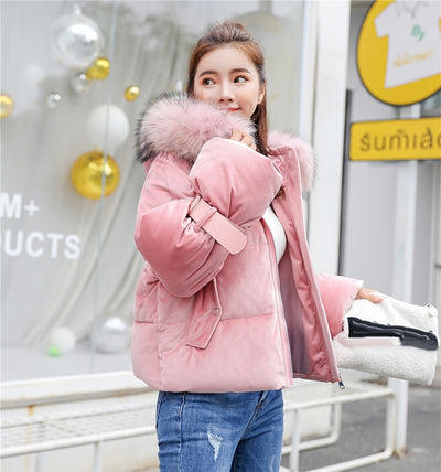 Pink Padded Loose Coat