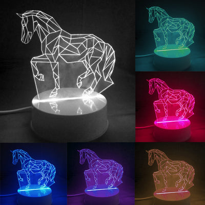 7 Changing Rainbow Light Unicorn Lamp - Well Pick Review