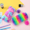 Multi-Color Rainbow Pencil Bag