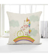 Free - Unicorn Linen Cushion Cover