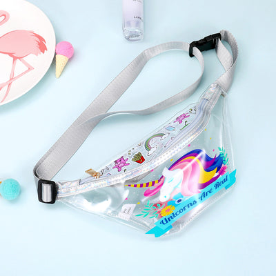 Unicorn Transparent Waterproof Waist Bag