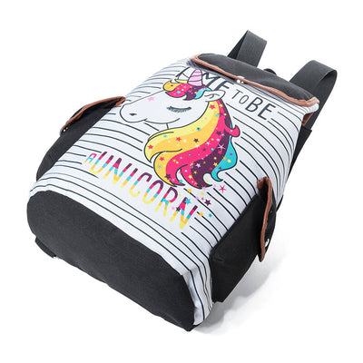 Cartoon Unicorn Printed Backpack - Well Pick Review
