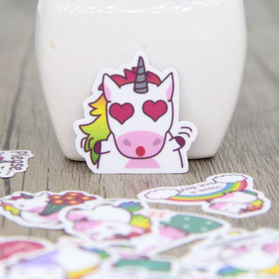 40pcs DIY Colorful Unicorn Stickers - Well Pick Review