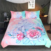 Flower and Unicorn Bedding Set