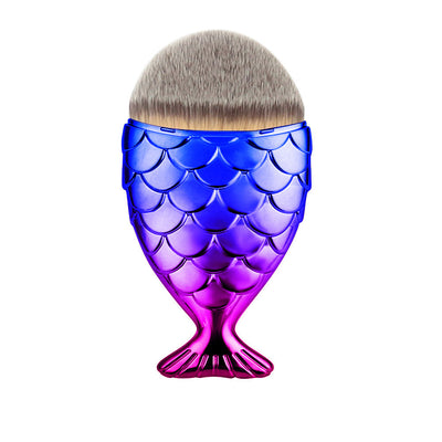 Fantasy Pink Blue Mermaid Makeup Brush - Well Pick