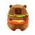 Hamburger Capybara Plush Toy