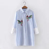 Bird Embroidered Woman Blouse - Well Pick Review