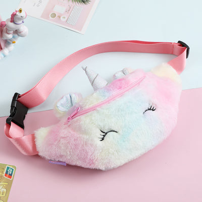 Unicorn Plush Waist Bag