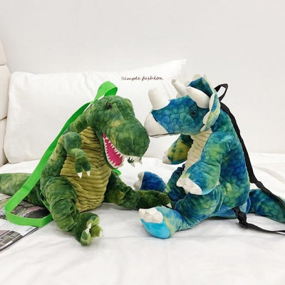 3D Dinosaur Plush Backpack