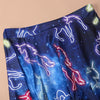 Starry Unicorn High Waist Skirt