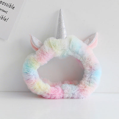 Rainbow Unicorn Plush Headband