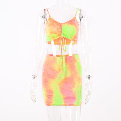 Fashion Tie-Dye Clothing Set