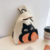 Knitted Cat Knot Bag