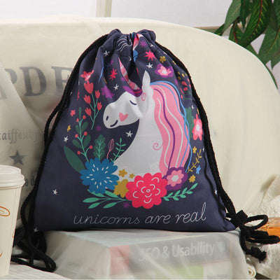 Unicorn Drawstring Bag
