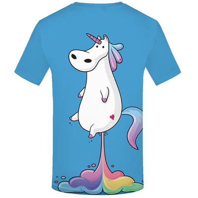 Unicorn Rainbow Fart T-Shirt