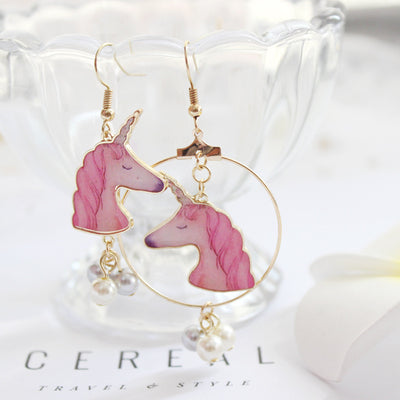 Cute Pink Unicorn Earrings - Well Pick Review