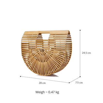Bamboo Handle Hollow Bag - Well Pick Review