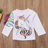 Tassels Unicorn Girl T-shirt