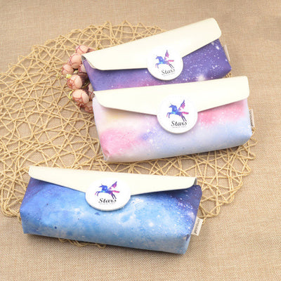 Shinning Unicorn Star Pencil Bag