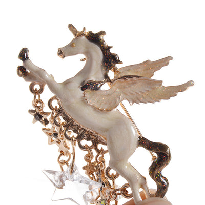 Unicorn Brooch Pin