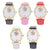 5 Colors Cute Unicorn Quartz Wristwatch