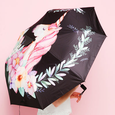 Unicorn Foldable Umbrella