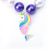 Unicorn Mermaid Necklace & Bracelet Set