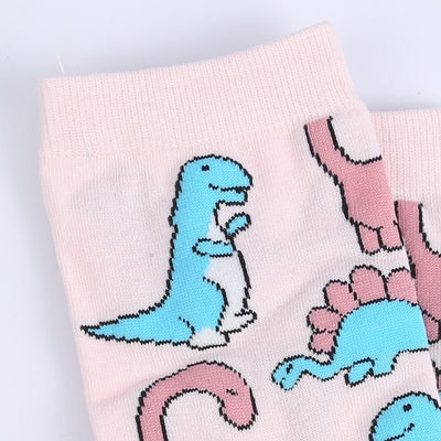 Harajuku Dinosaur Socks