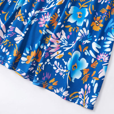 Blue Floral Mom and Daughter Dress - Well Pick Review