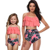 Leaf Mother Daughter Matching Swimsuit