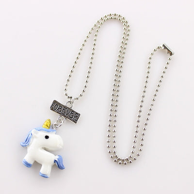 3Pcs/Set BFF Unicorn Necklaces