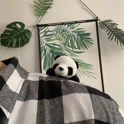 Little Panda Plush Brooch Accessory