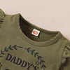Camouflage Daddy's Girl Clothing Set