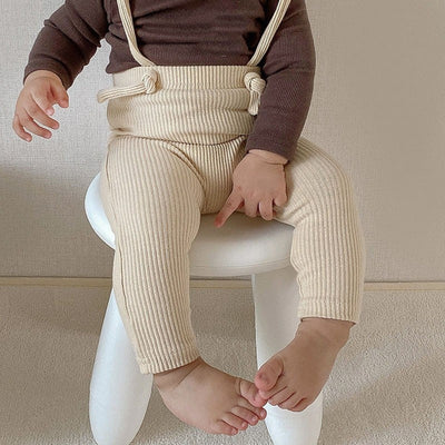 Ribbed Cotton Baby Leggings