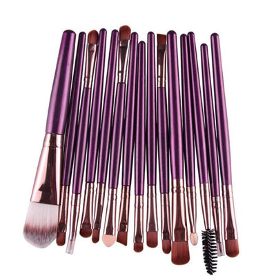 New Arrival 15 pcs Very Soft Makeup Brushes Tool Set