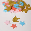 100pcs/lot Gold Glitter Unicorn with Stars Party Decoration - Well Pick Review