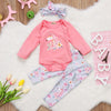 Newborn Baby Unicorn Clothing Set