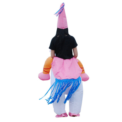 Kids/Adults Unicorn & Dinosaur Inflatable Costume