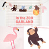 Cartoon Zoo Flamingo Garland Party Decoration - Well Pick Review