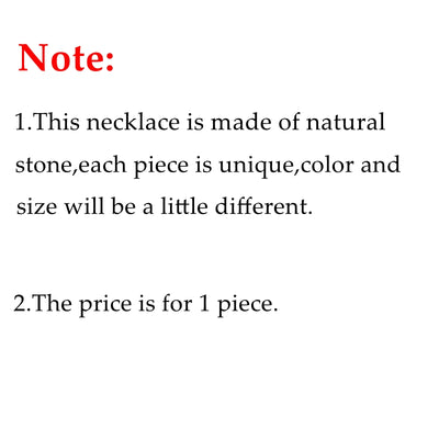 Rainbow Natural Stone Handmade Necklace